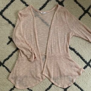 Blush Pink Candie’s Sheer Jacket Size XL